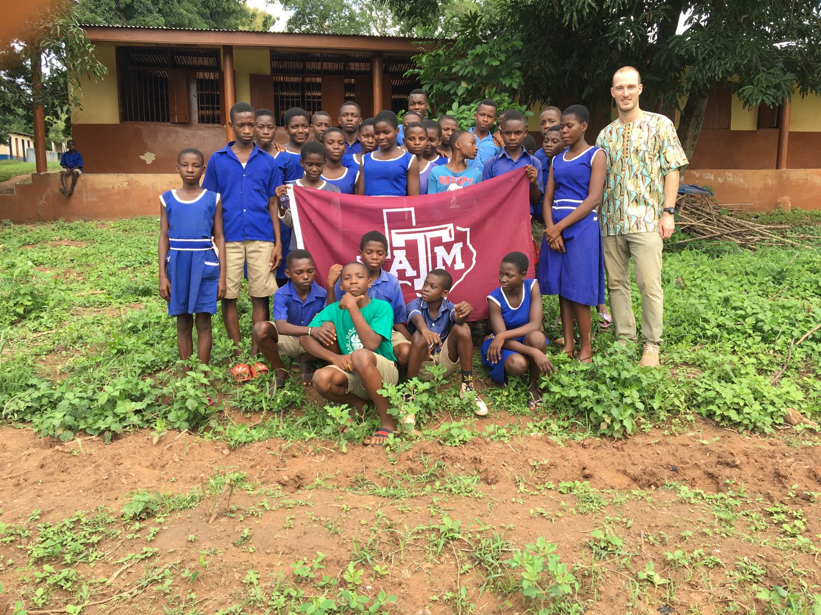 Class with flag image